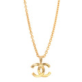 CC Pendant Necklace Gold