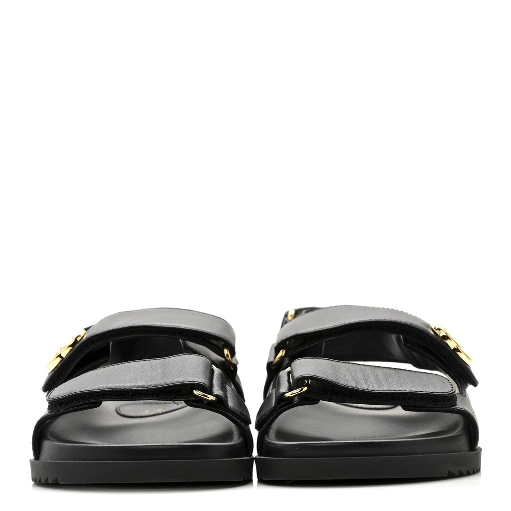 Nappa Charlotte Moritz GG Womens Dad Sandals 36.5 Black