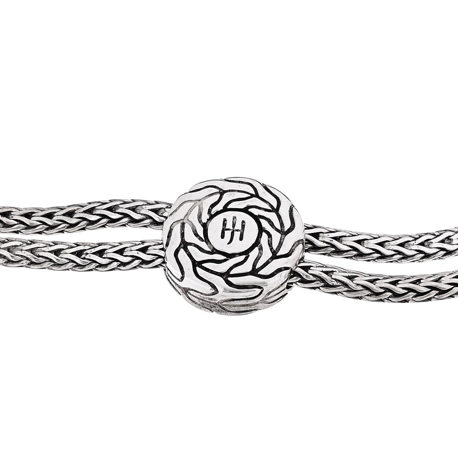 Sterling Silver Emerald Classic Chain Pull Through Station Bracelet