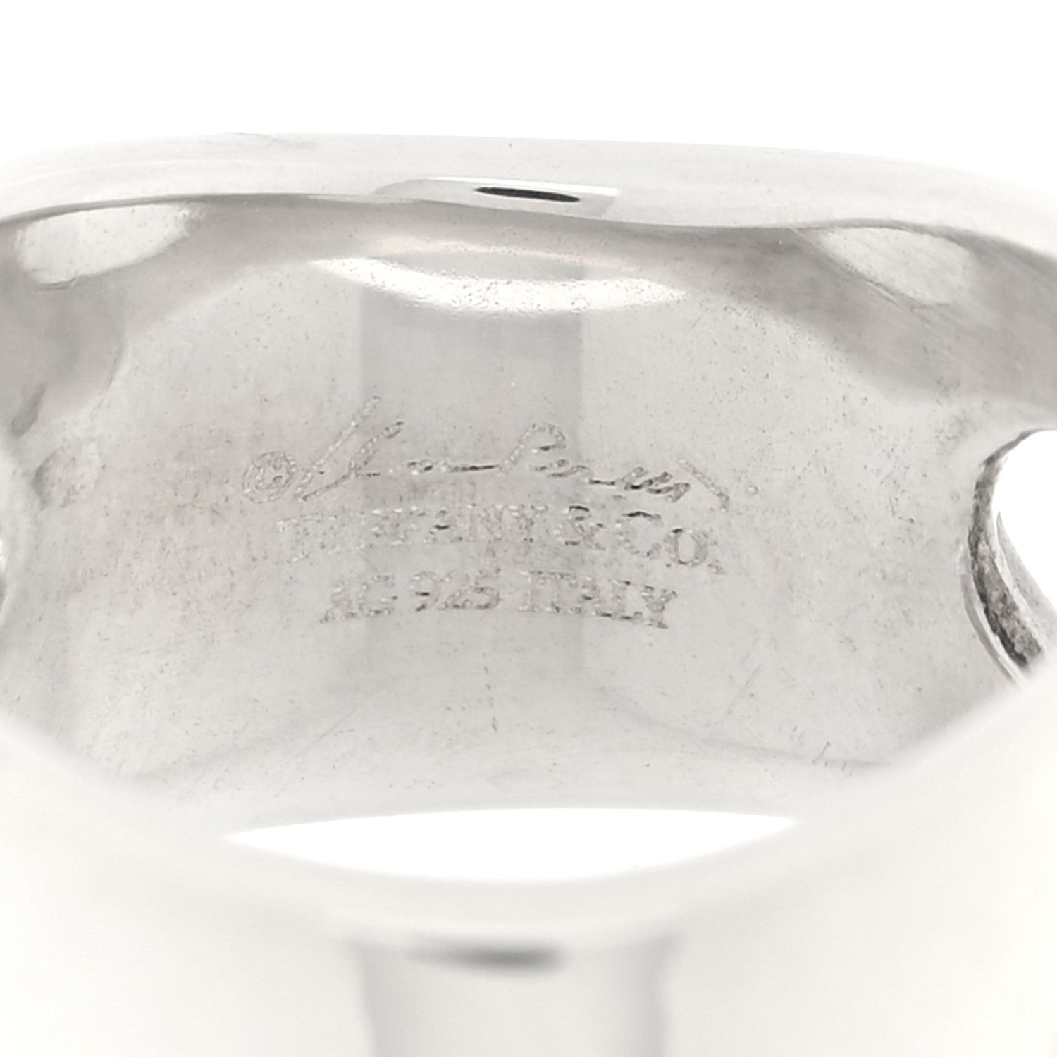Sterling Silver Elsa Peretti Open Side Ring 49 4.75