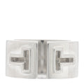 Sterling Silver T Cutout Ring 50 5.25