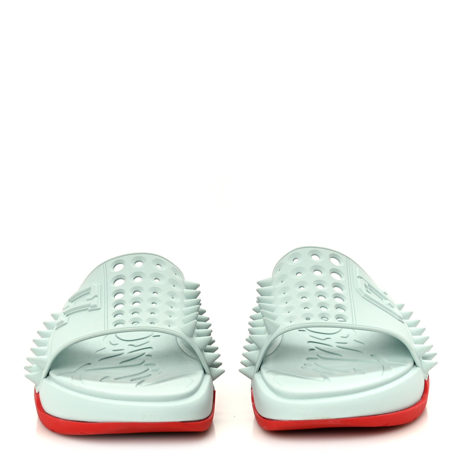 Rubber Take It Easy Flat Slide Sandals 46 Iceberg