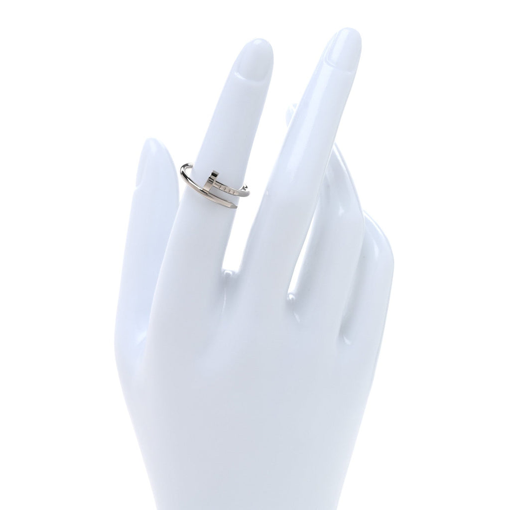 18K White Gold Small Juste Un Clou Ring 51 5.75