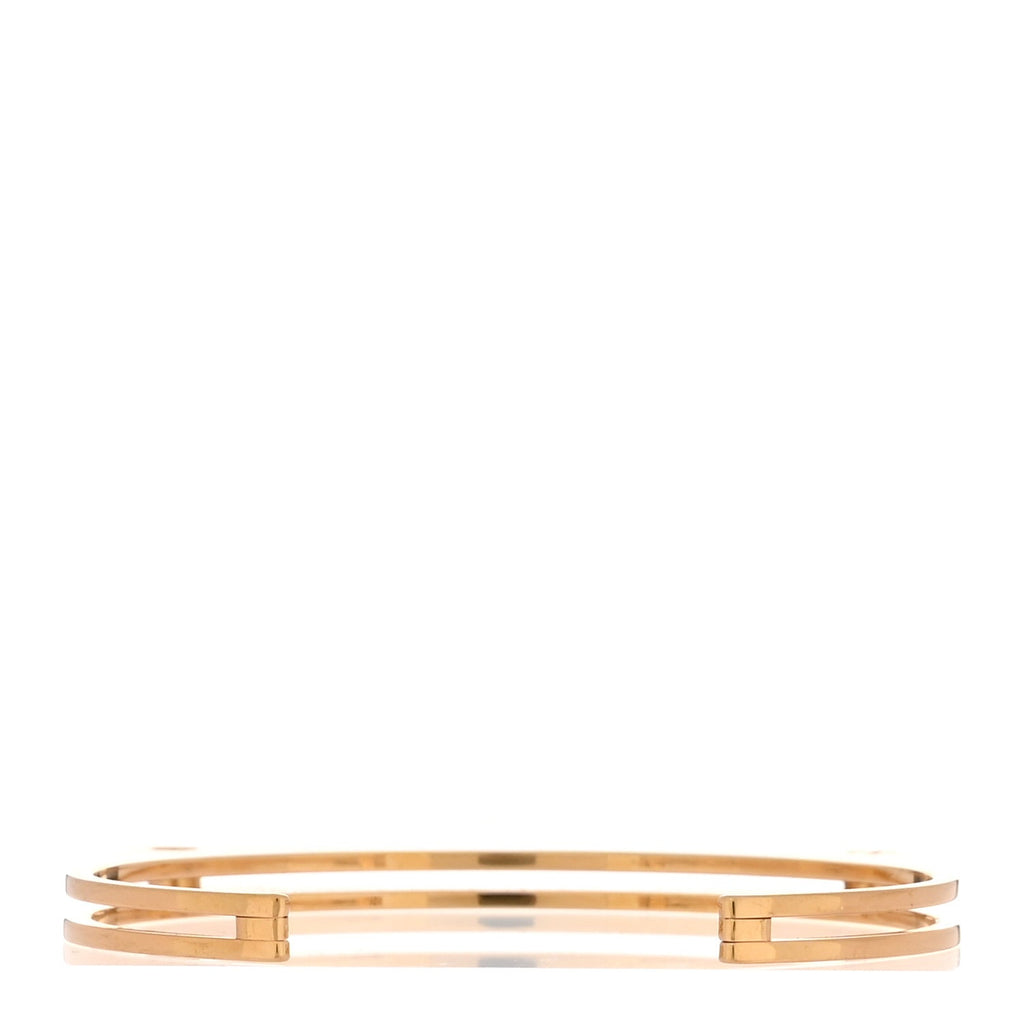 Metal Geometric Cuff Bracelet Gold