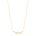 18K Yellow Gold Knot Necklace
