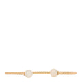 18K Yellow Gold Cultured Pearl 2.6mm Solari Cablespira Bracelet