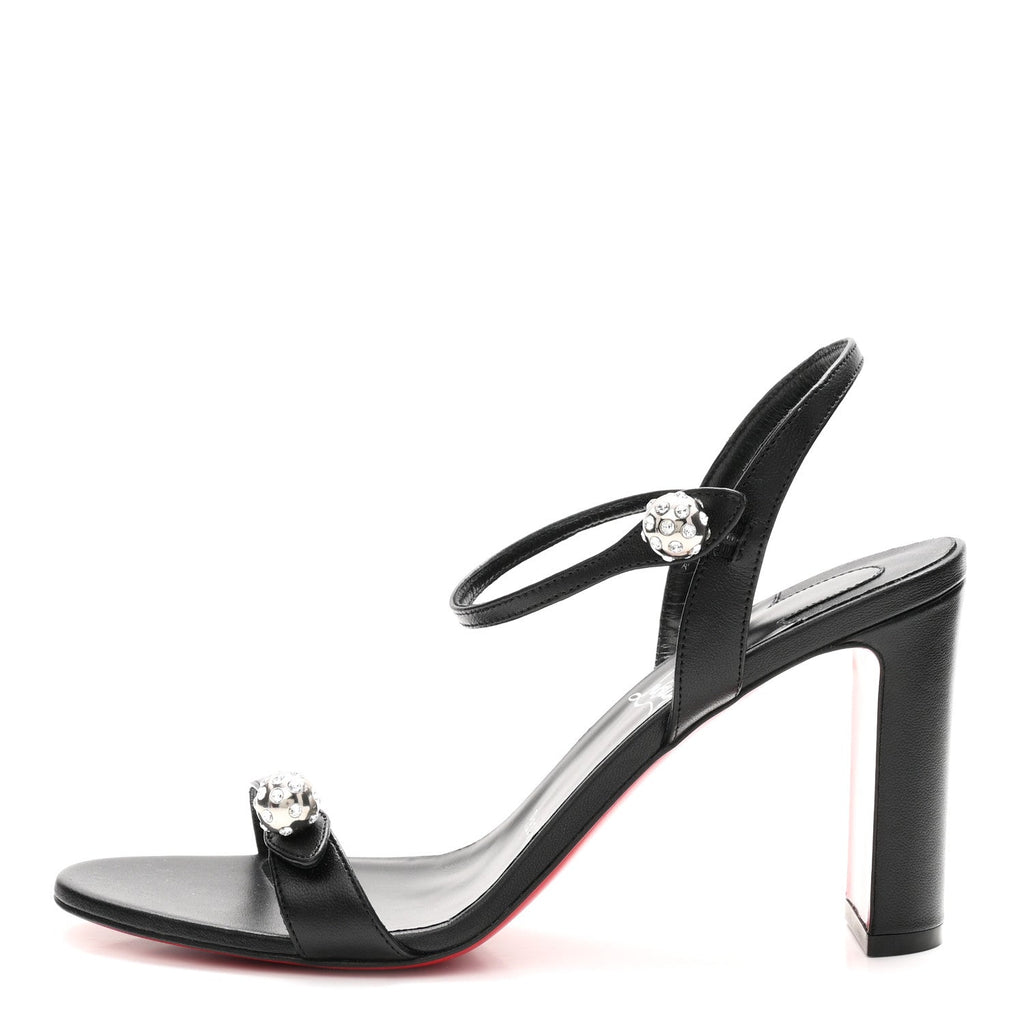 Nappa Atmospheria 85 Sandals 39 Black
