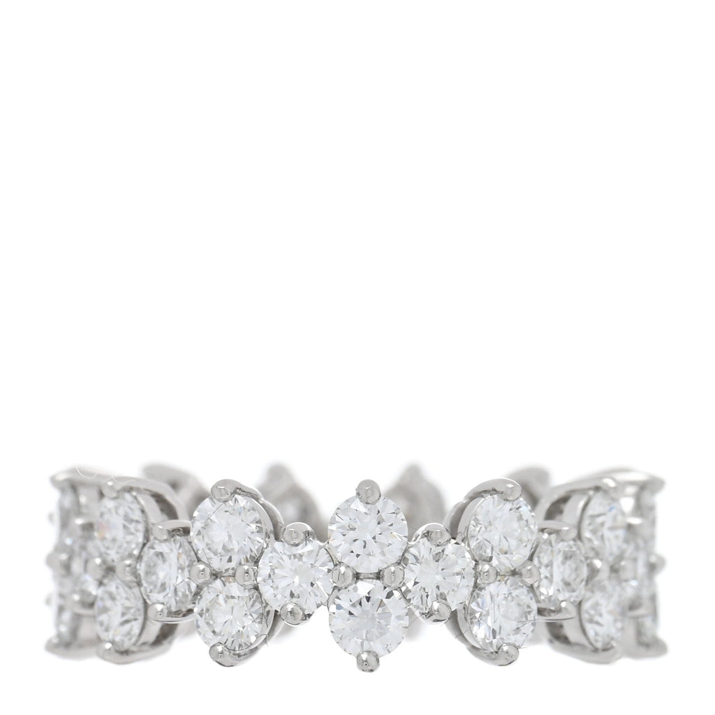 Platinum Diamond Aria Band Ring 46 3.75