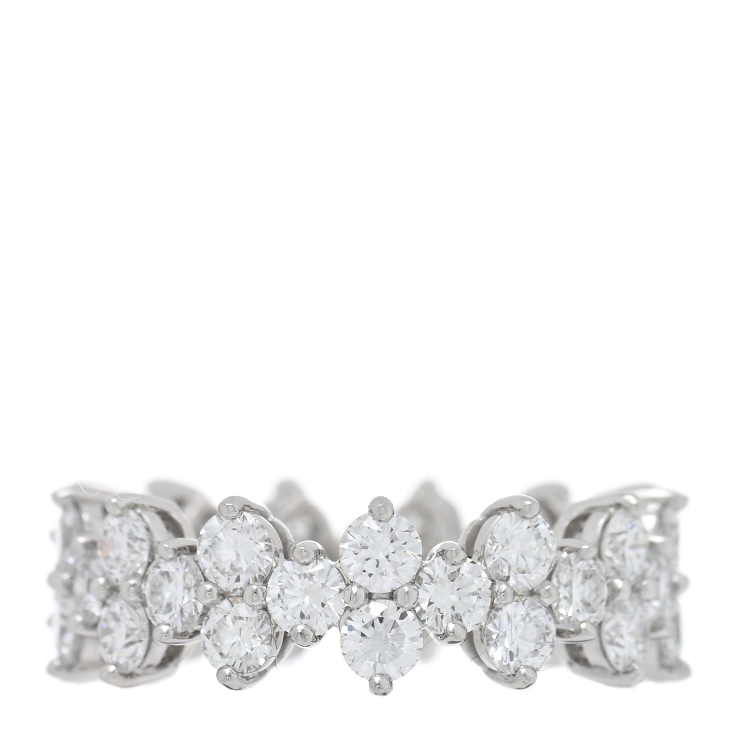 Platinum Diamond Aria Band Ring 46 3.75