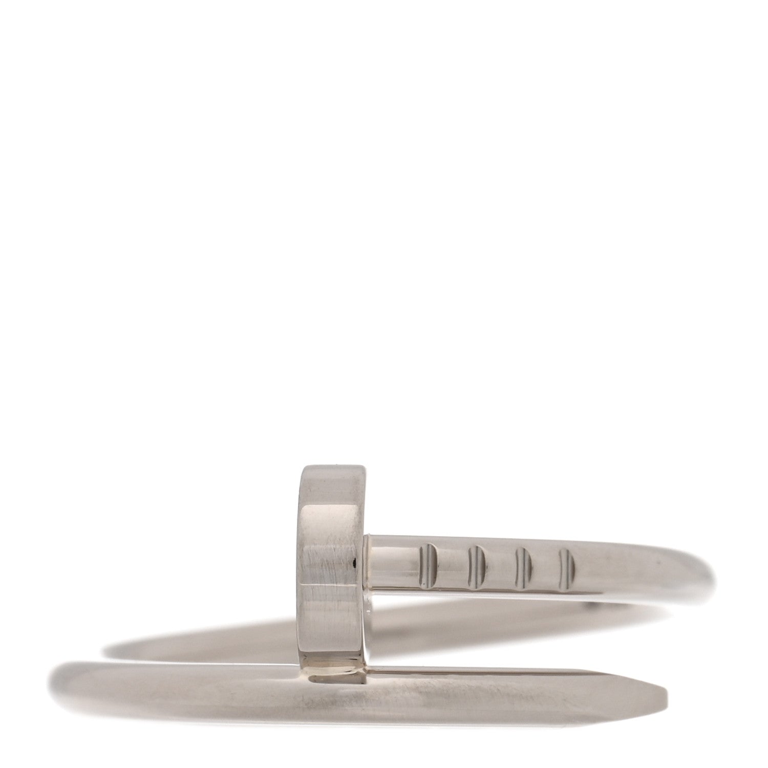 18K White Gold Small Juste Un Clou Ring 51 5.75