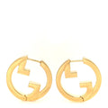 Metal Mini Blondie Hoop Earrings Gold