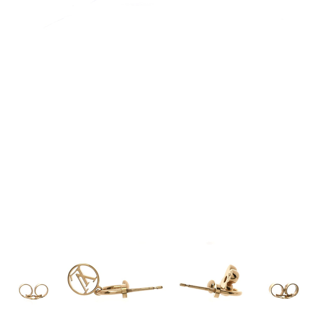Brass Blooming Earrings Gold