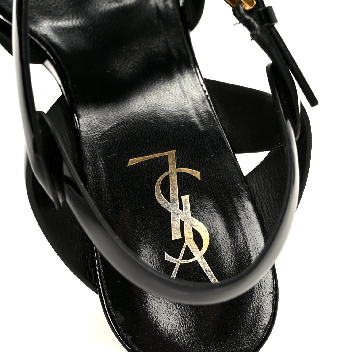 Patent Tribute 75 Platform Sandals 39 Black