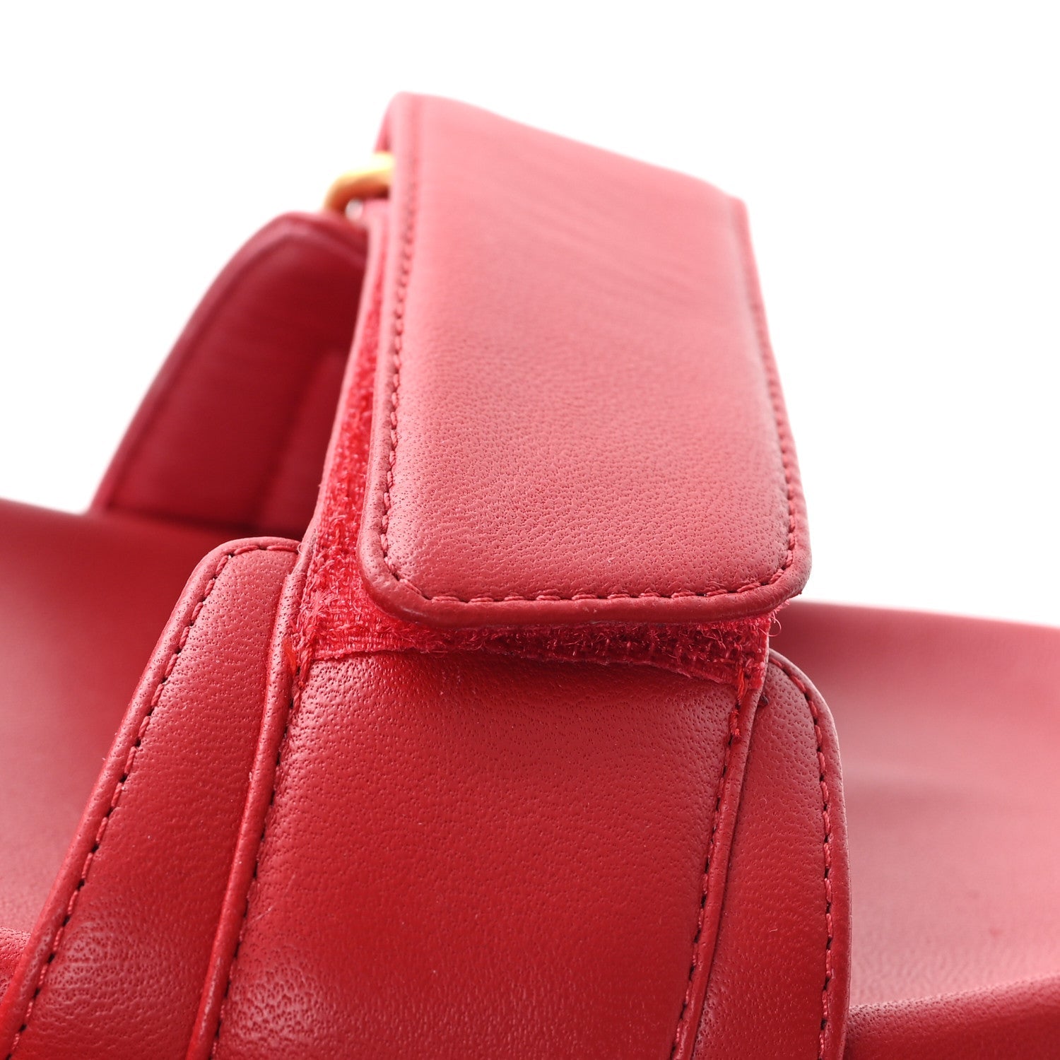 Lambskin Dioract 10mm Sandals 37.5 Raspberry