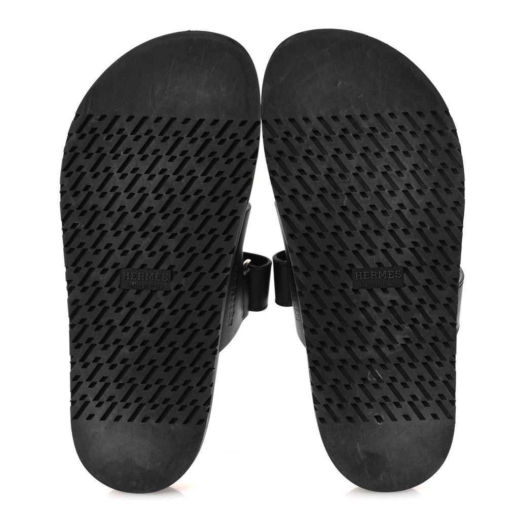 Calfskin Womens Chypre Sandals 37 Black