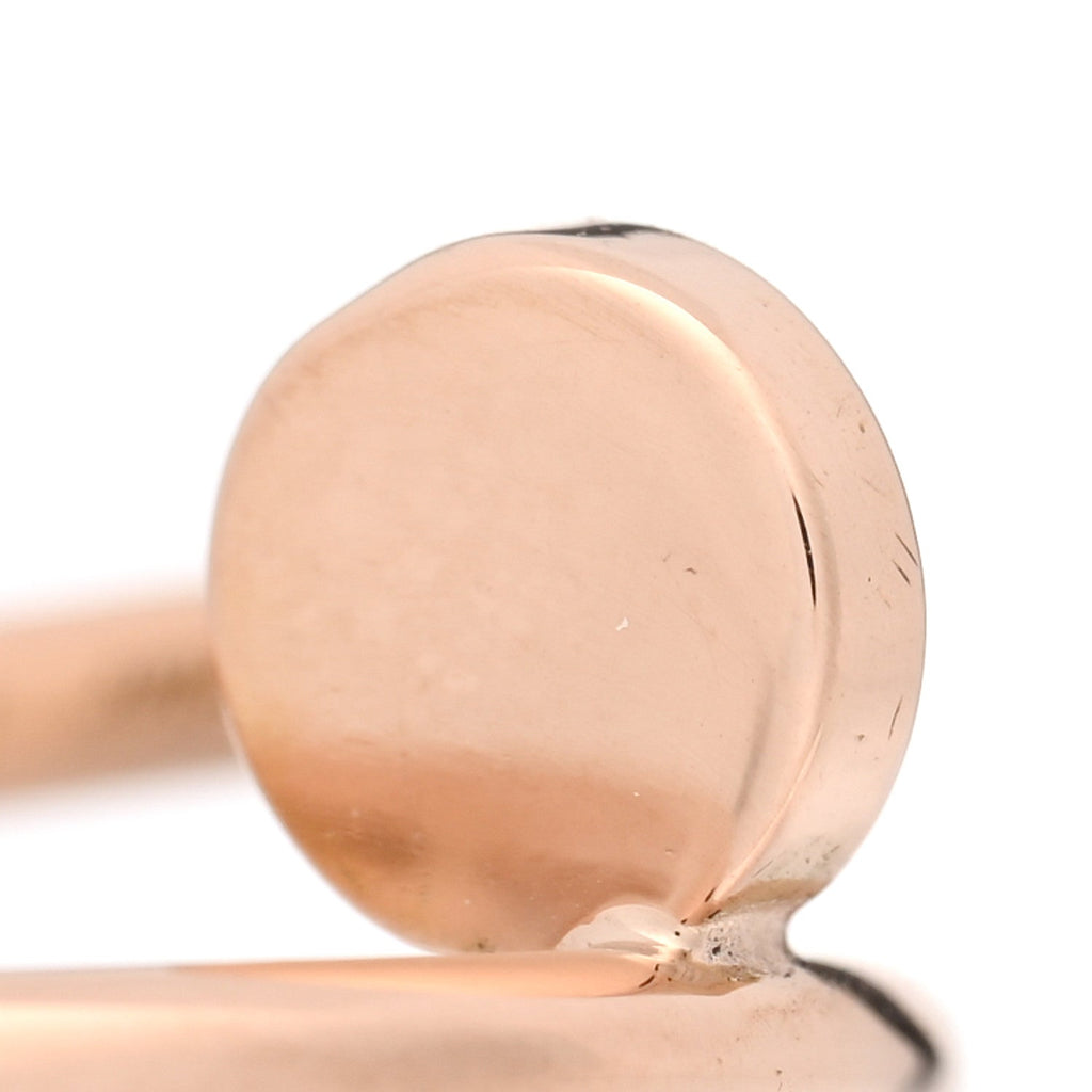 18K Pink Gold Small Juste Un Clou Ring 48 4.5