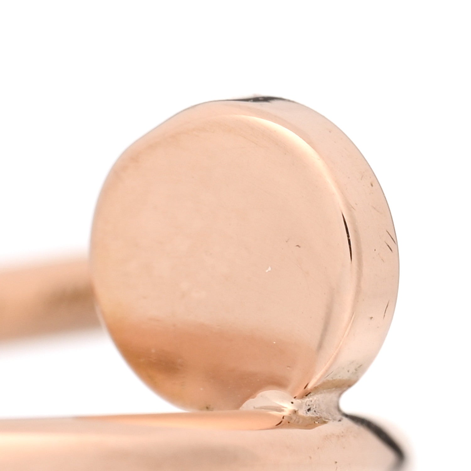 18K Pink Gold Small Juste Un Clou Ring 48 4.5