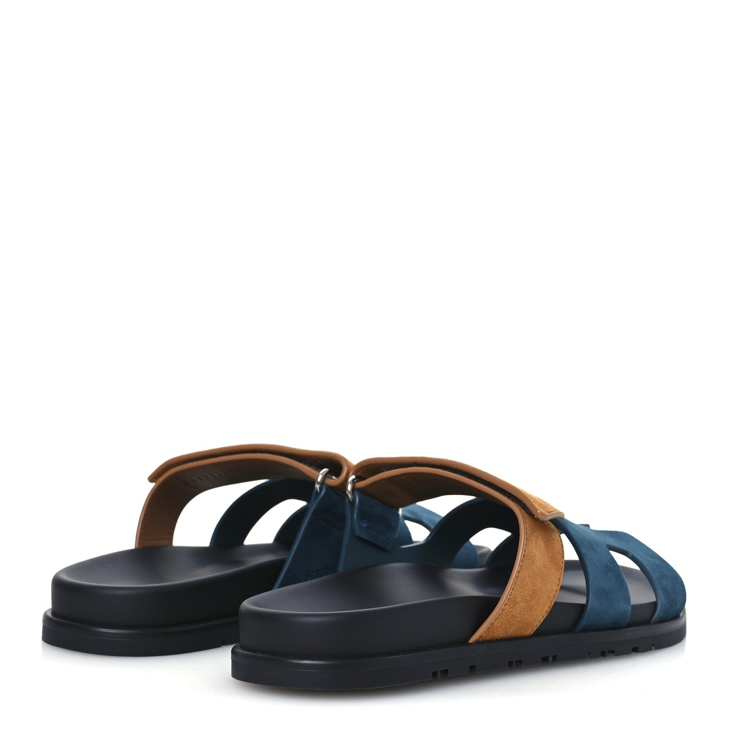 Suede Goatskin Womens Chypre Sandals 39 Vert Mousse Naturel