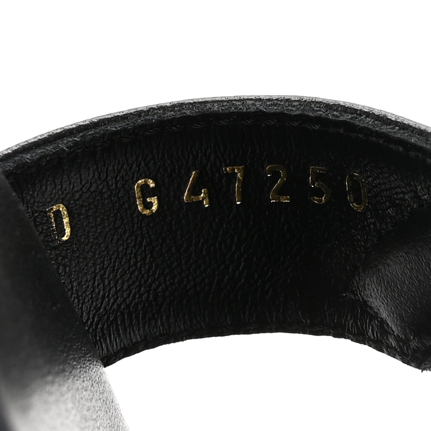 Lambskin CC Cut Out Mules Sandals 36 Black