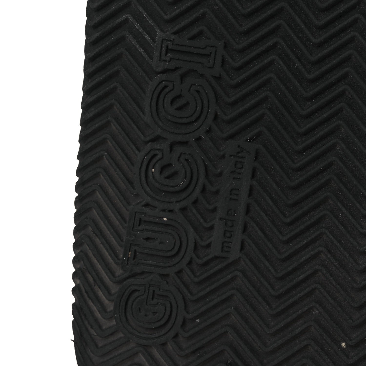 Rubber Web Womens Interlocking G Slide Sandals 33 Black Green Red