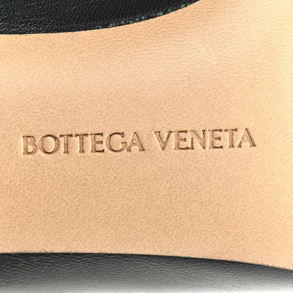 Lambskin Stretch Mule 40mm Sandals  40 Black