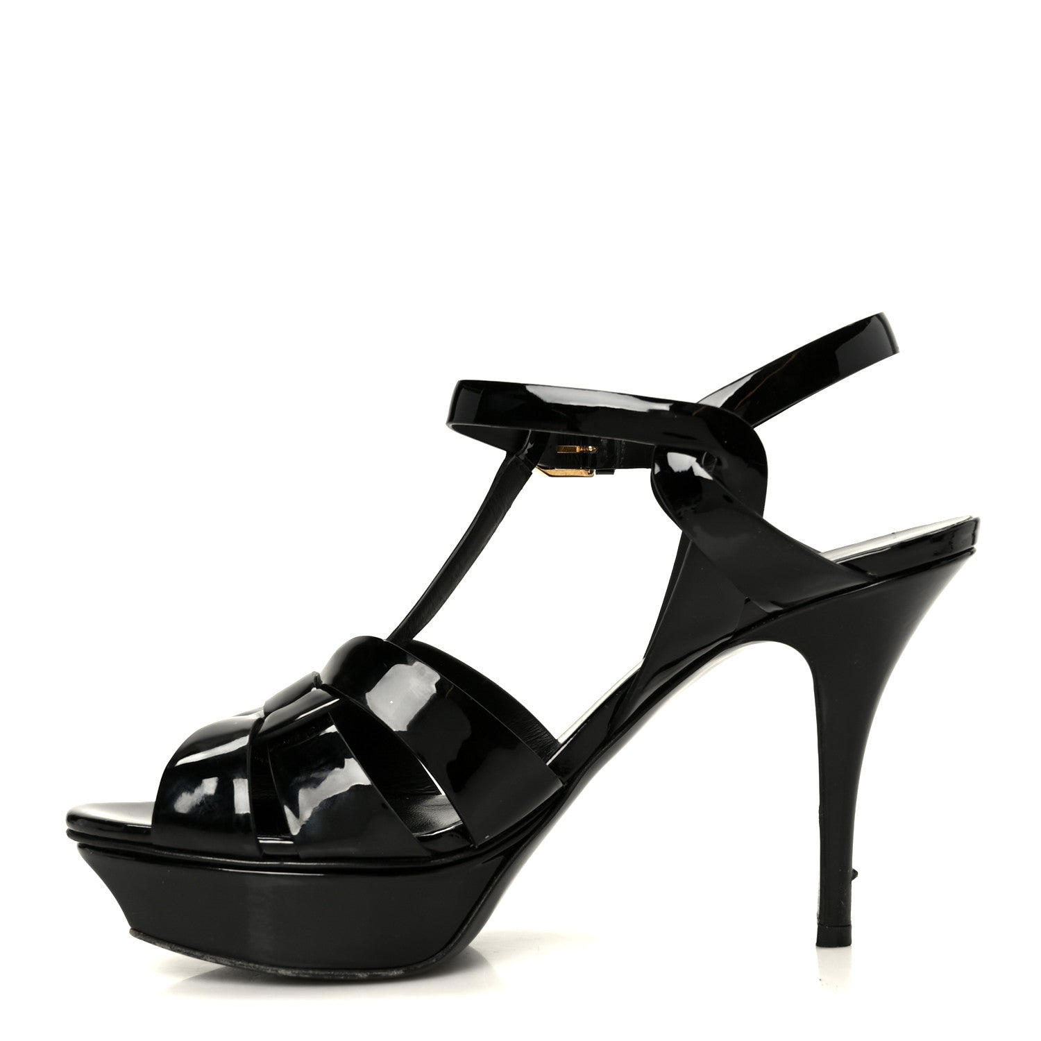 Patent Tribute 75 Platform Sandals 39 Black