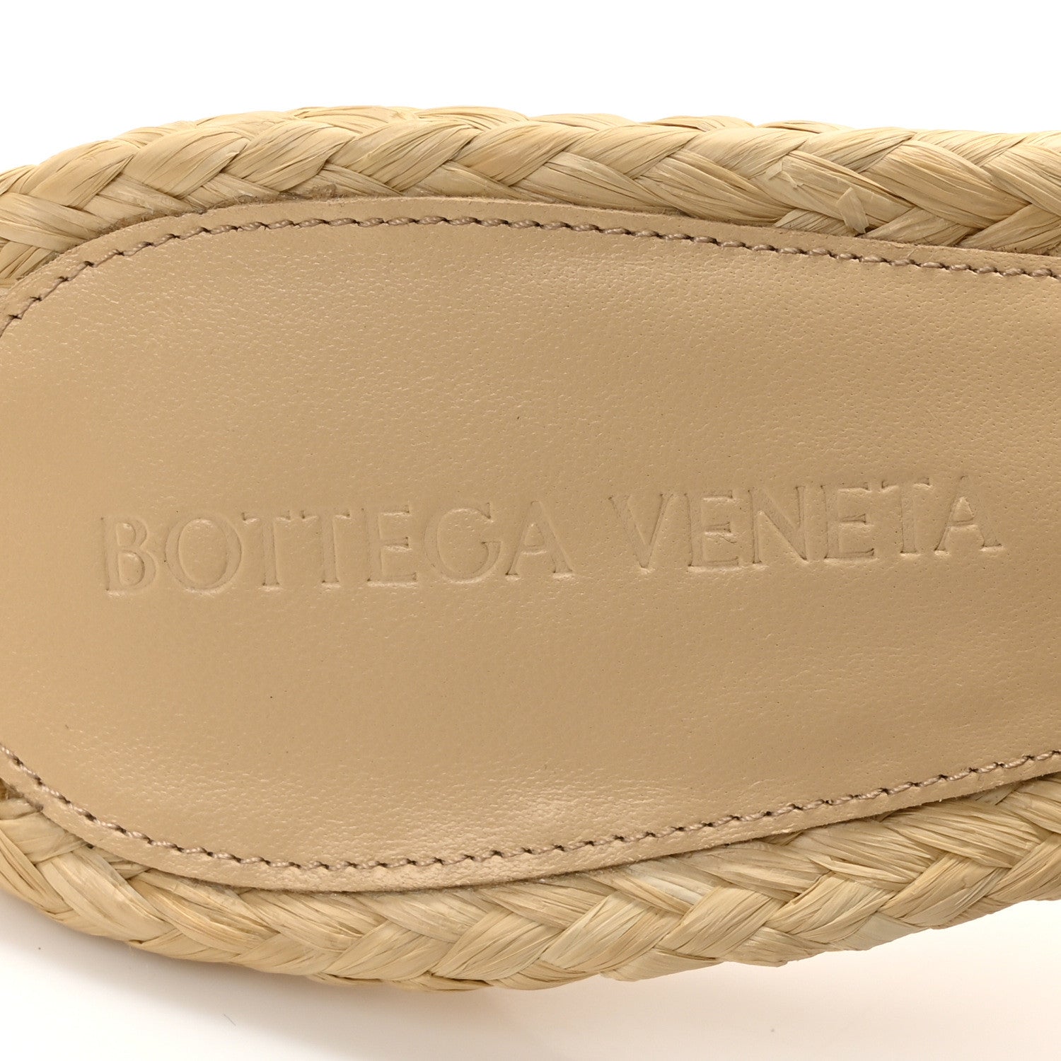 Raffia Intrecciato Lido Mule 90 Sandals 40 Cane Sugar