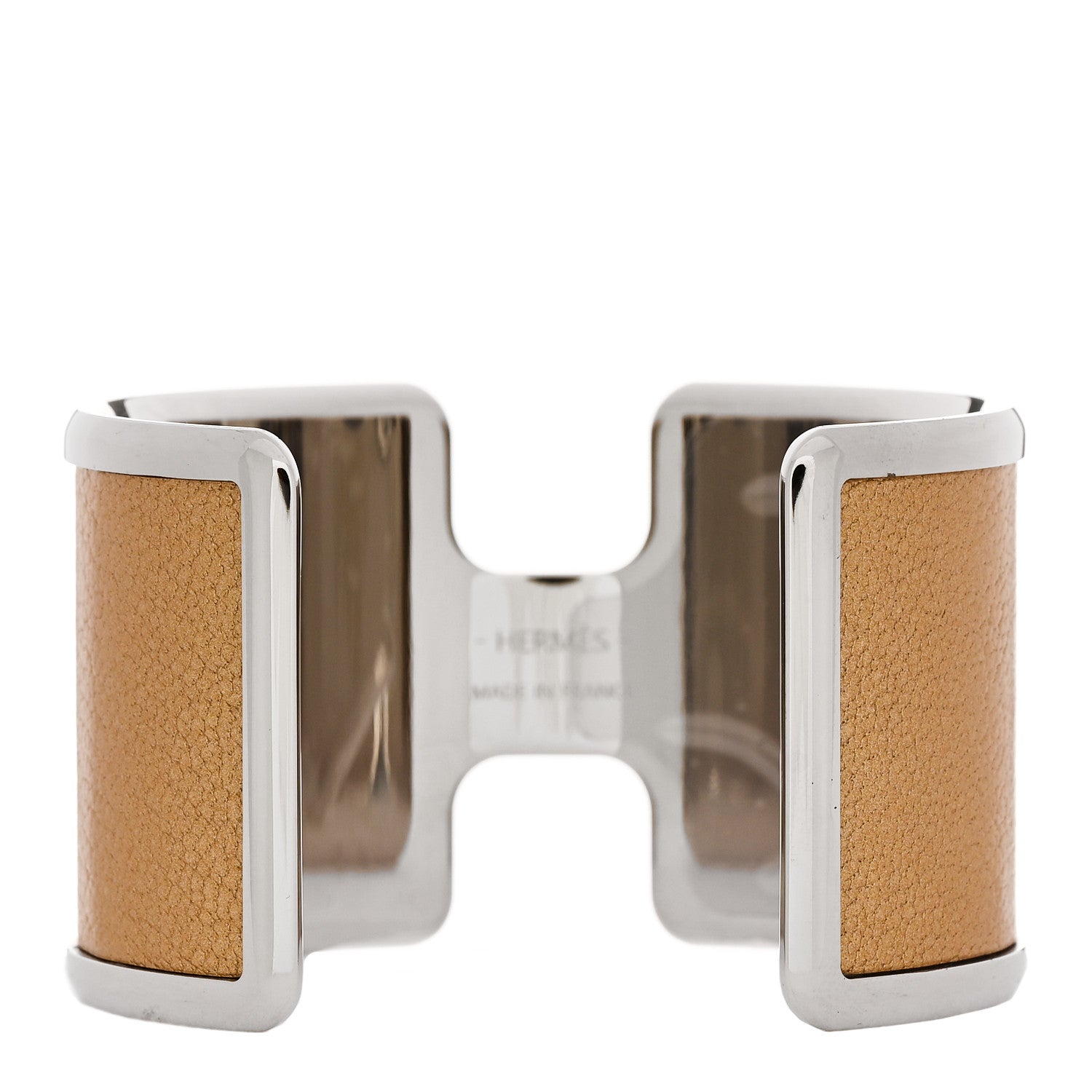 Metallic Chevre Chamkilight Olympe Cuff Bracelet T3 Dore