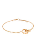 18K Yellow Gold Interlocking LOVE Bracelet