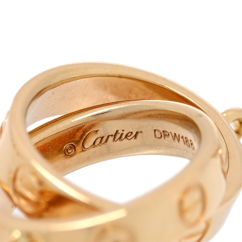 18K Yellow Gold Interlocking LOVE Bracelet
