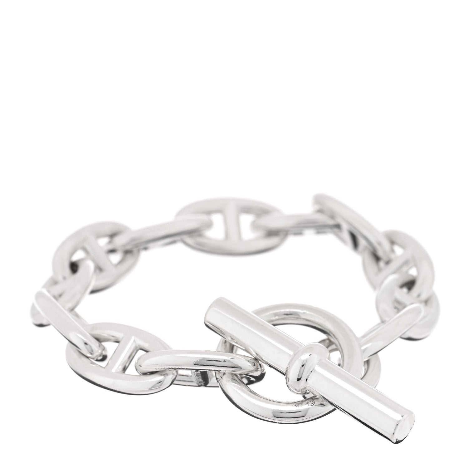 Sterling Silver GM Chaine d'Ancre Bracelet