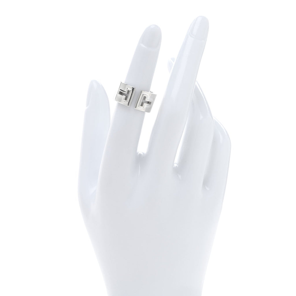 Sterling Silver T Cutout Ring 50 5.25