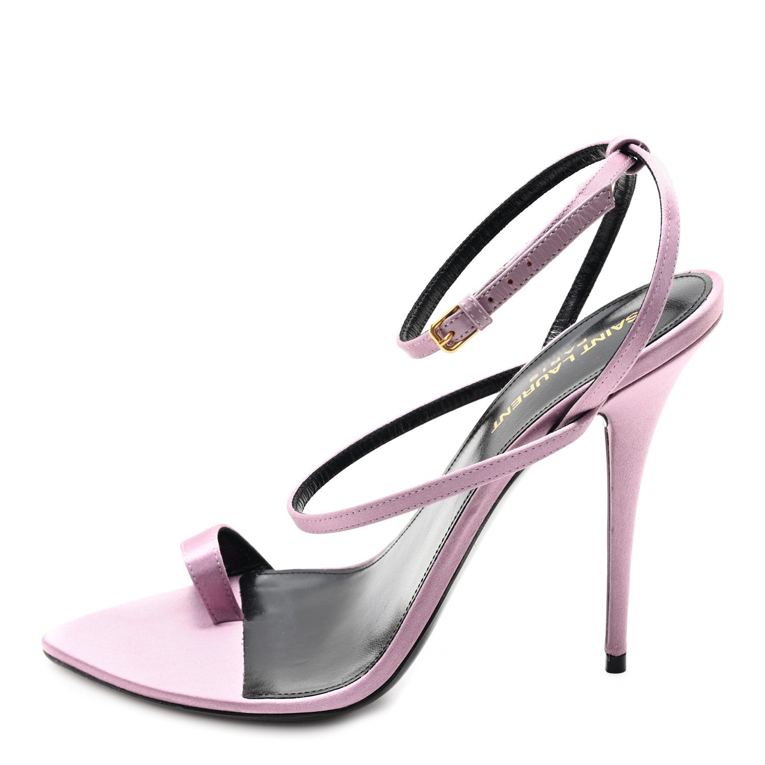 Crepe Satin Dive 110 Mule Sandals 38.5 Ancient Pink