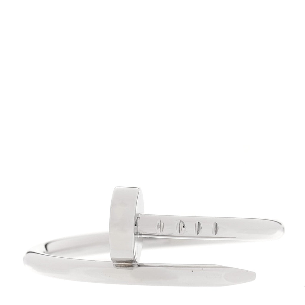 18K White Gold Small Juste Un Clou Ring 52 6
