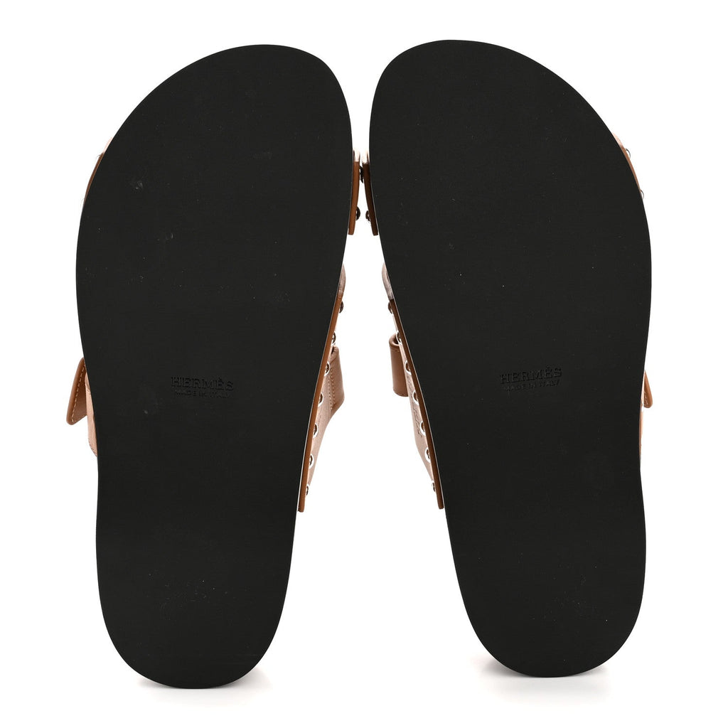 Calfskin Womens Kos Clog 39 Naturel
