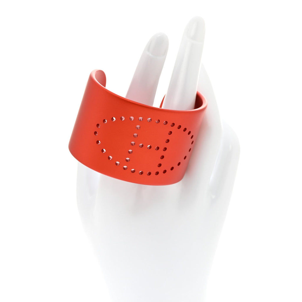 Aluminium Evelyne Sunset Cuff Bracelet T2 Orange Tropique