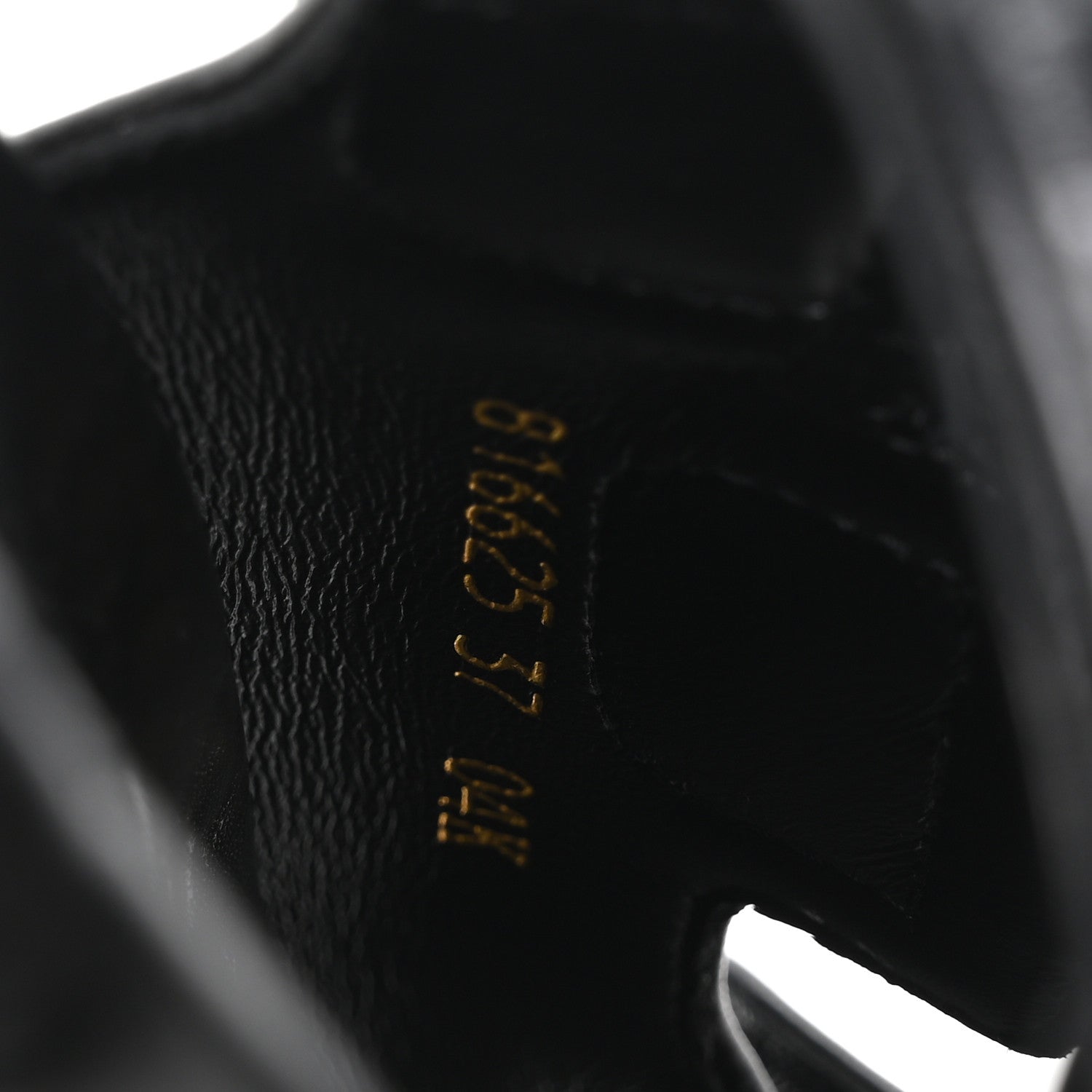 Guccissima GG Embossed Womens Sandals 37 Black