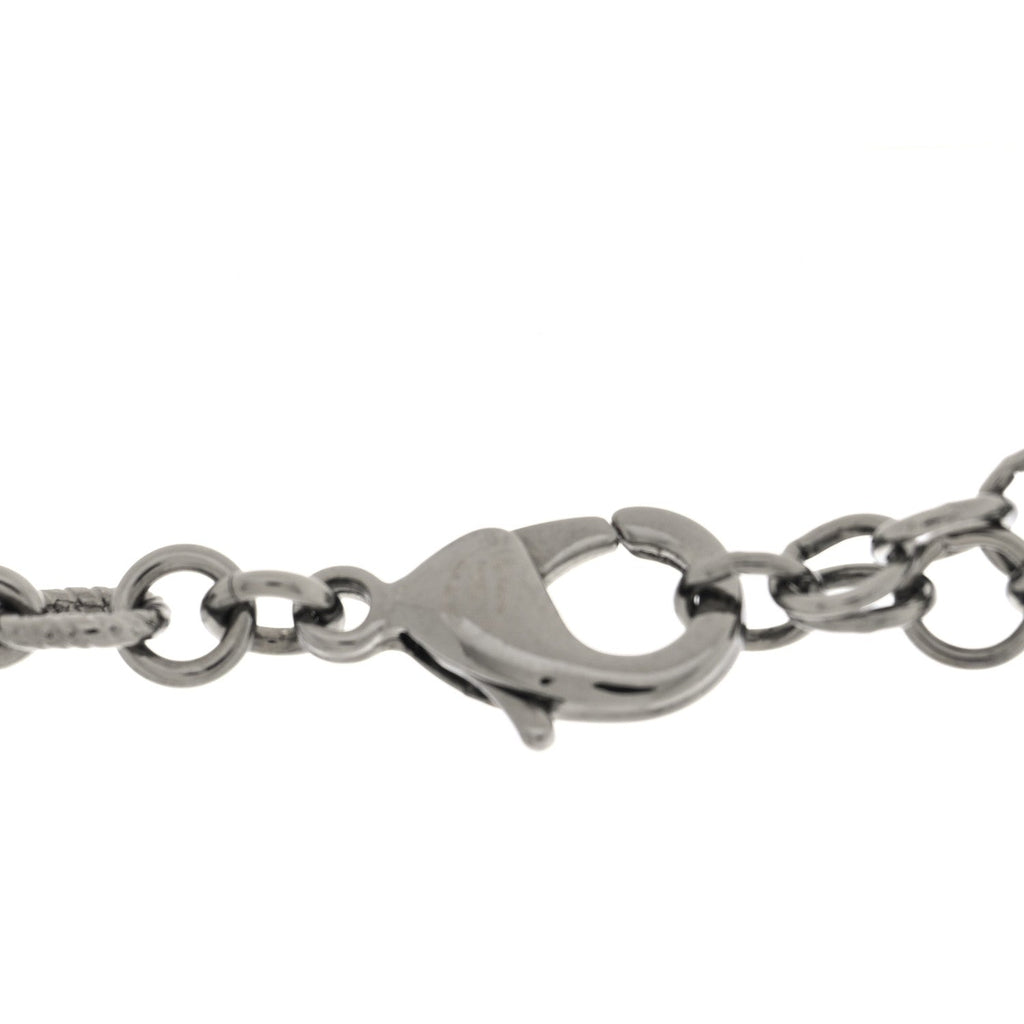Ruthenium Crystal Star CC Necklace
