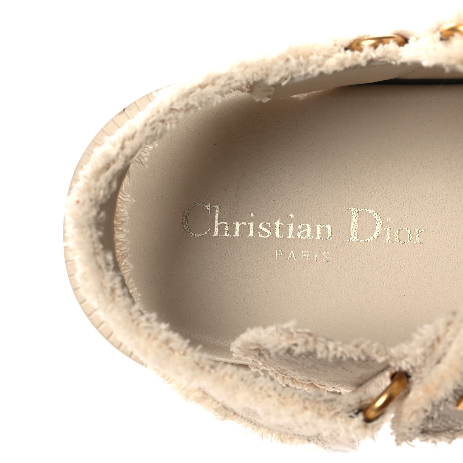 Cotton Dioract 10mm Sandals 36 Natural