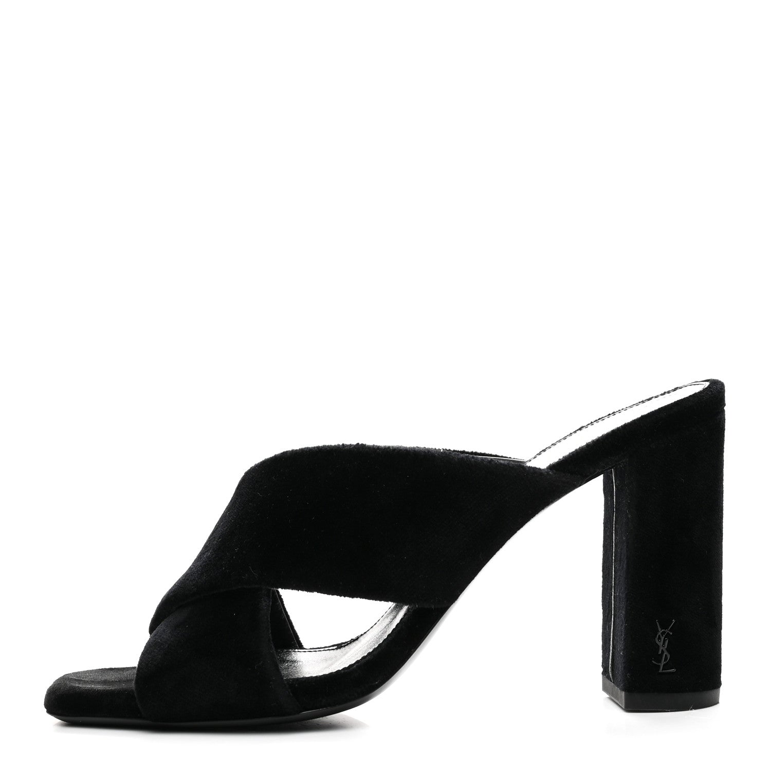 Velvet LouLou Mules 36 Black