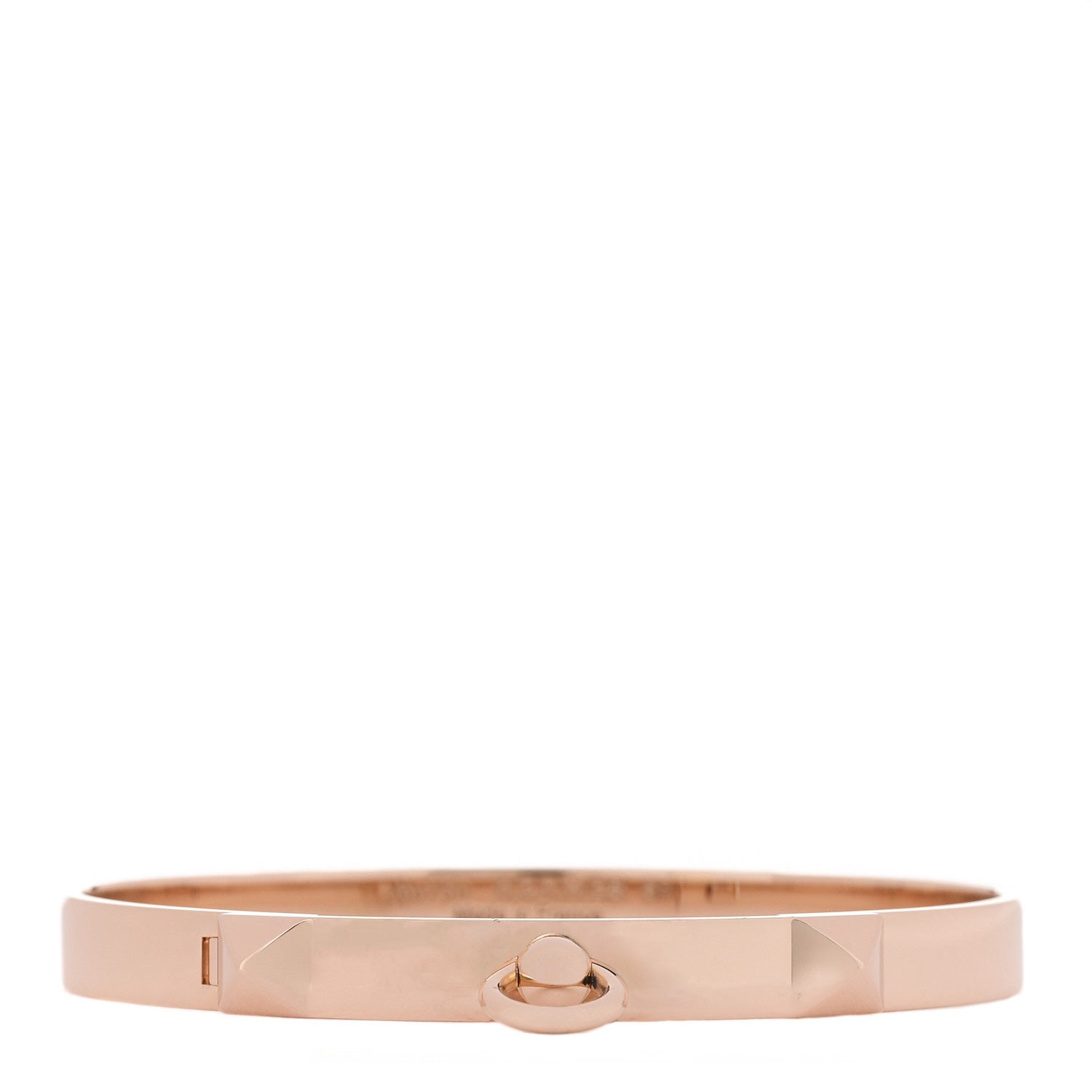 18K Rose Gold PM Collier De Chien Bracelet SH