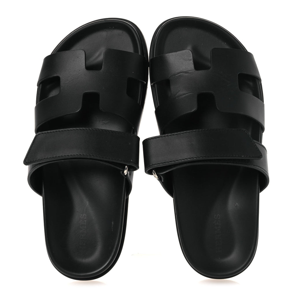 Calfskin Womens Chypre Sandals 37 Black