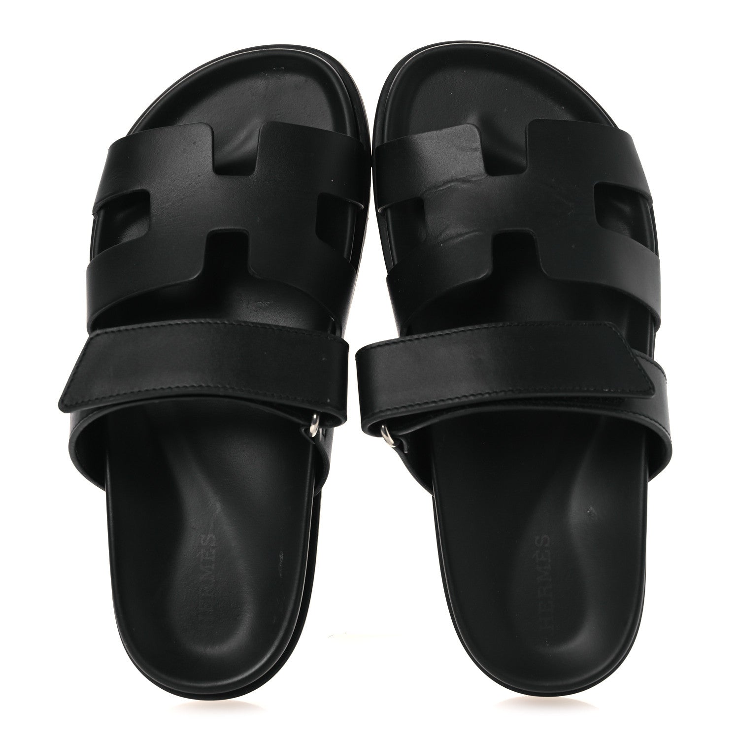 Calfskin Womens Chypre Sandals 37 Black