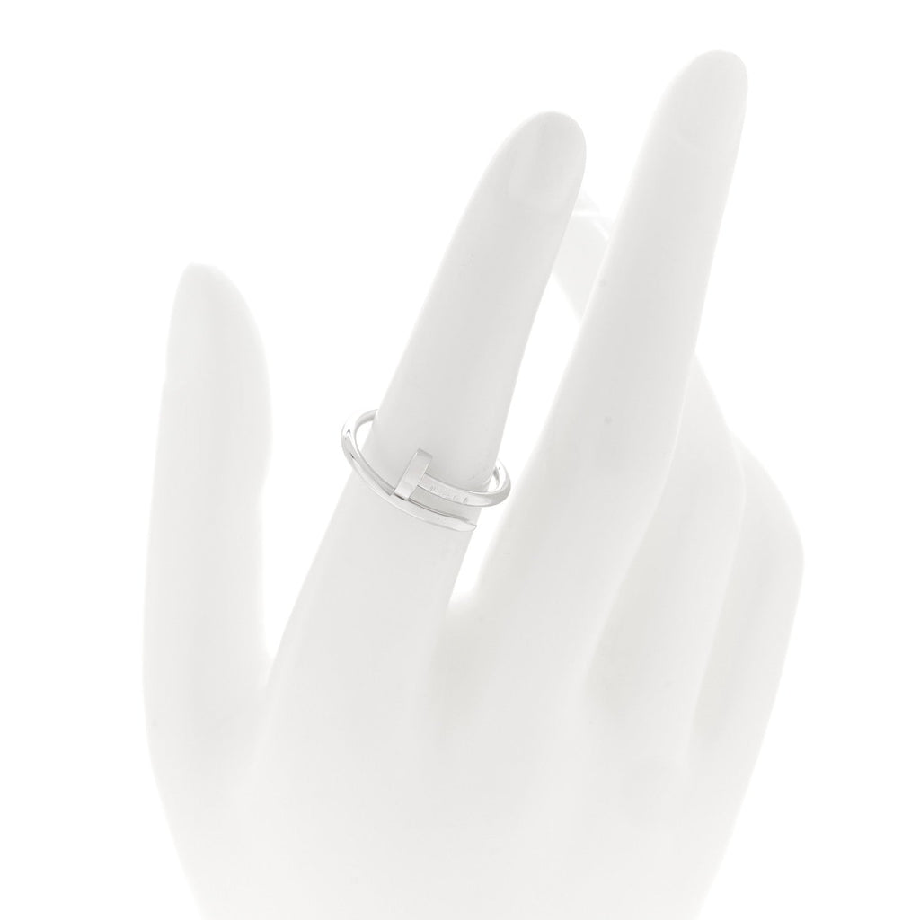 18K White Gold Small Juste Un Clou Ring 52 6