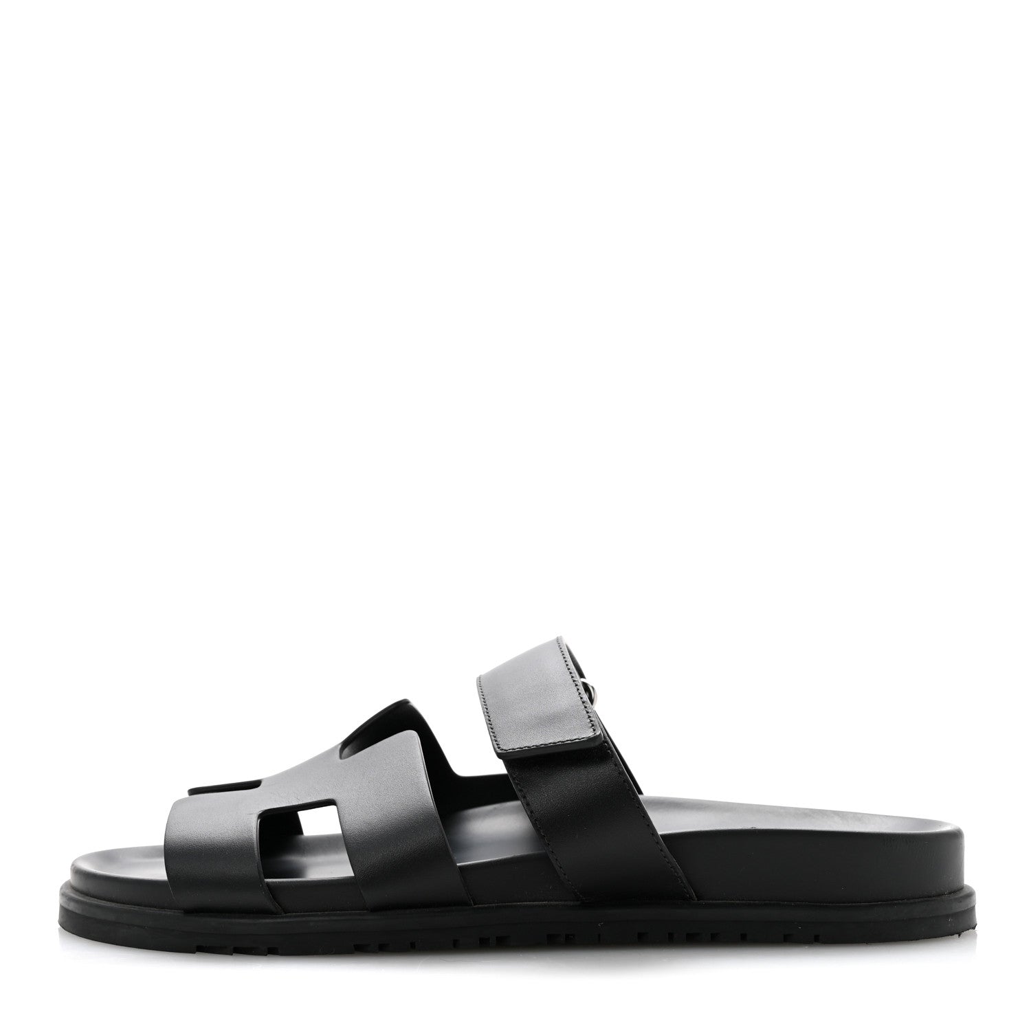Calfskin Womens Chypre Sandals 41 Black