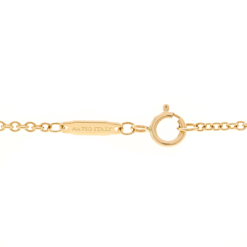18K Yellow Gold Knot Necklace
