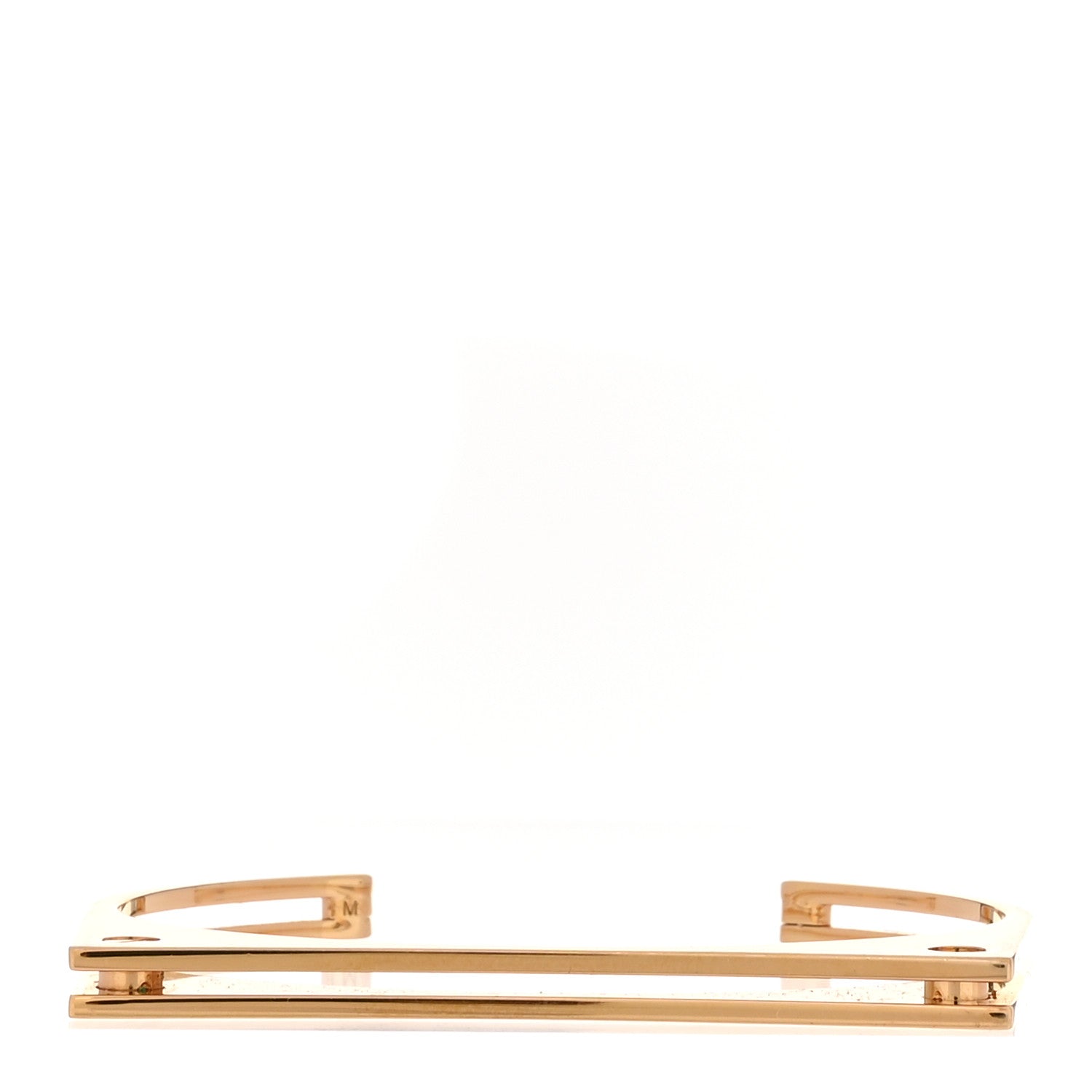 Metal Geometric Cuff Bracelet Gold
