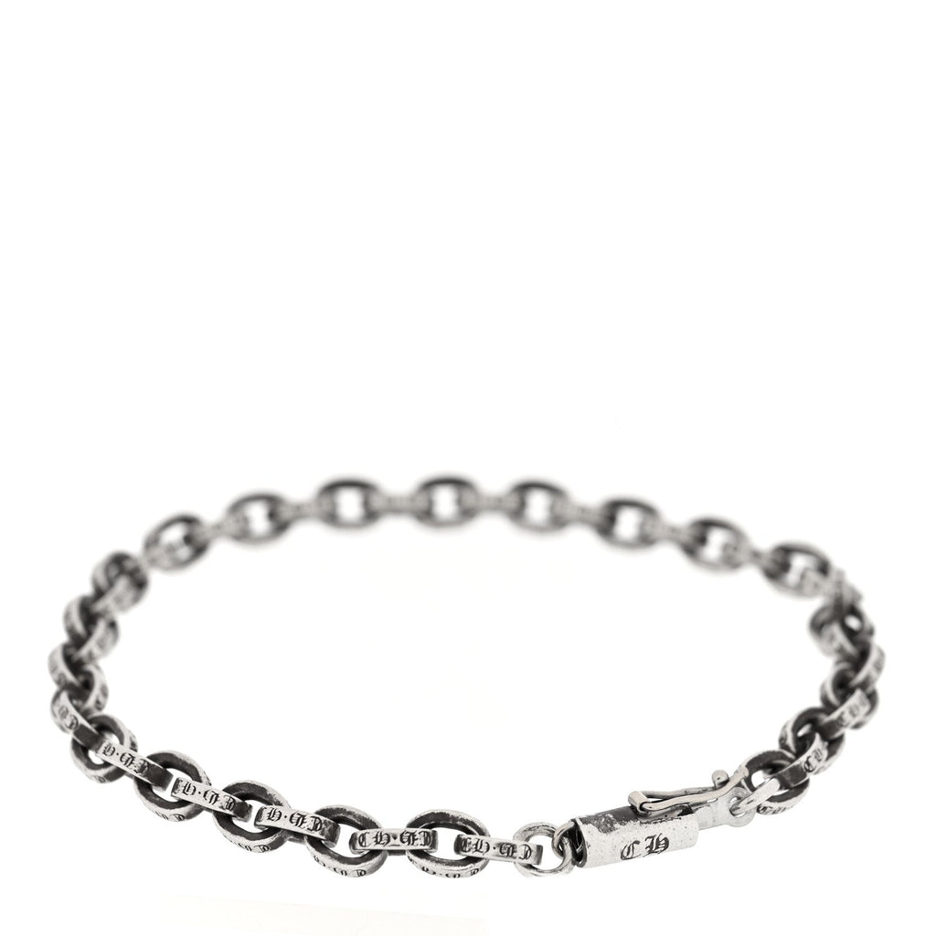 Sterling Silver Paper Chain Bracelet