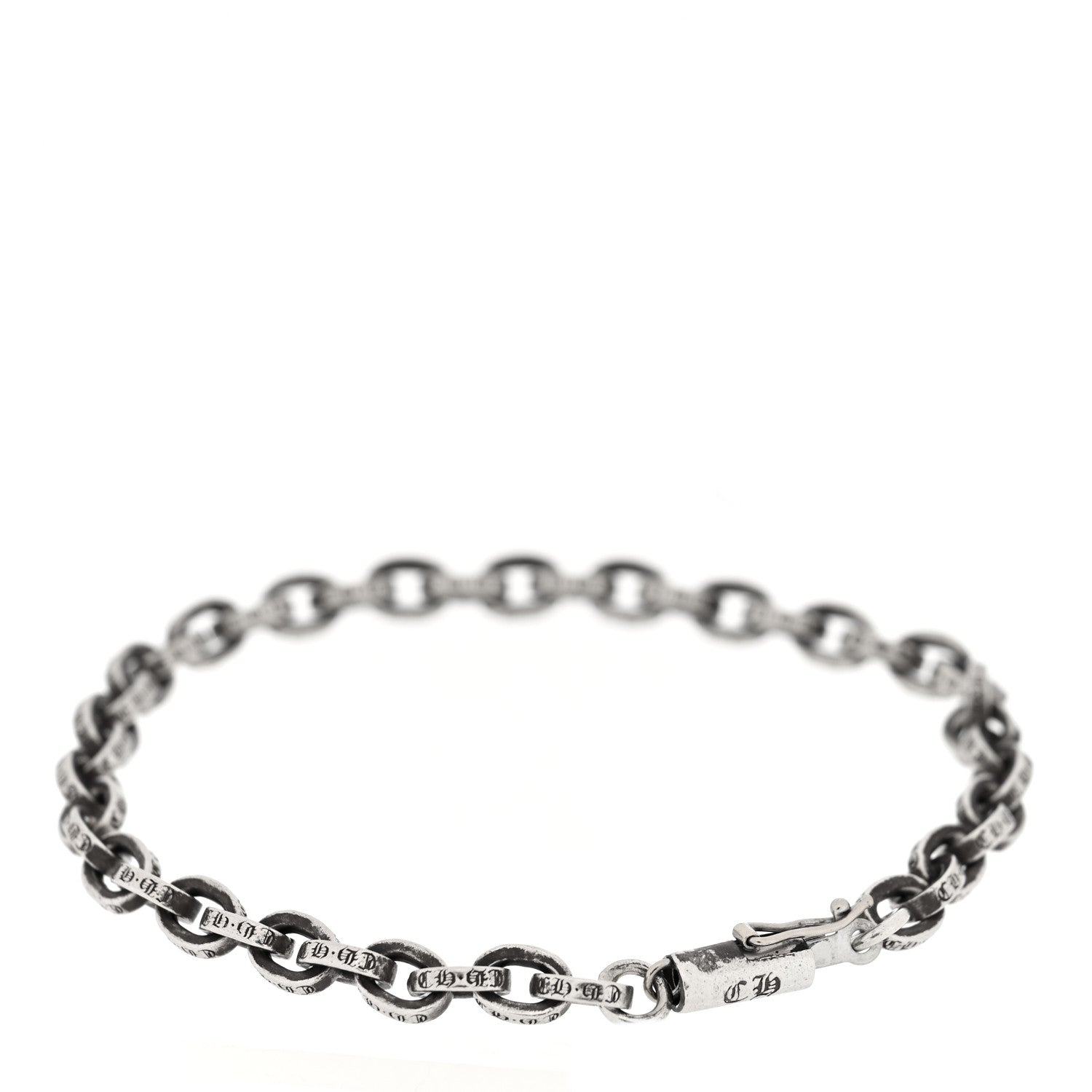 Sterling Silver Paper Chain Bracelet