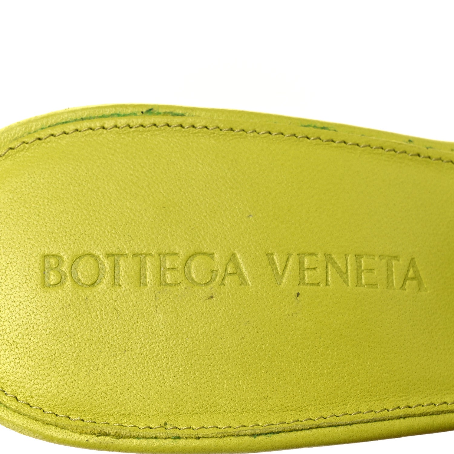 Nappa Maxi Intrecciato Lido 90mm Mule Sandals 36.5 Kiwi